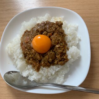 かんたんキーマカレー　豚ミンチ　野菜たっぷり